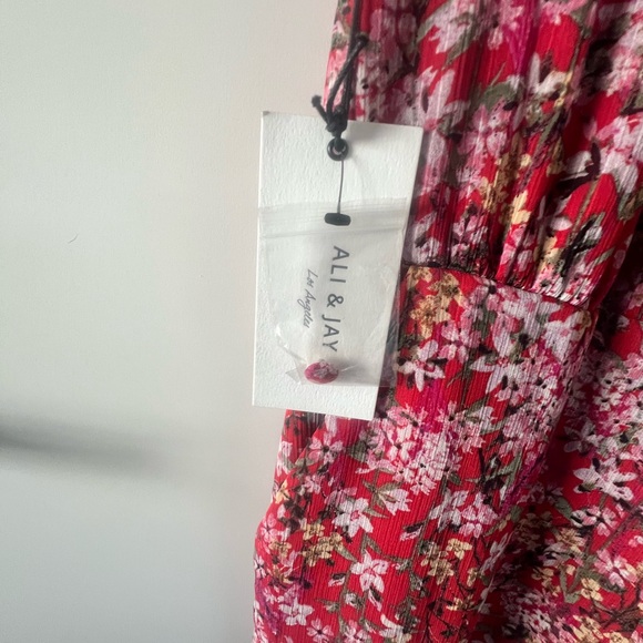 Anthropologie Vibrant Floral Jumpsuit - Picture 5 of 7